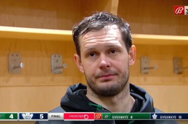 Evgenii Dadonov PostGame Interview | Dallas Stars vs Toronto Maple Leafs