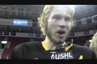 USHL Clark Cup Champs - Andy Welinski post game