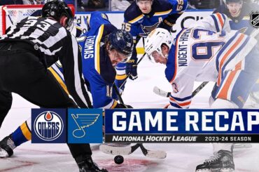 Oilers @ Blues 2/15 | NHL Highlights 2024