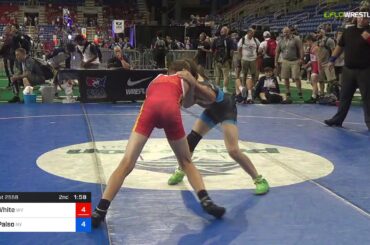 2018 USMC-USAW Cadet & Junior FS Nationals/Cadet 94 Consi Of 16 #1 - Colton White (WV) Vs. Nichola