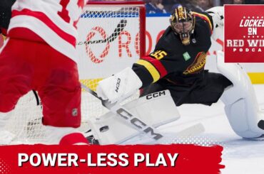 Thatcher Demko elevates Canucks over Red Wings, as Detroit's power play fails to convert