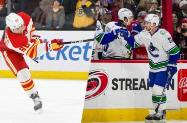 Kuzmenko AND Lindholm score in 1st since trade 🤝