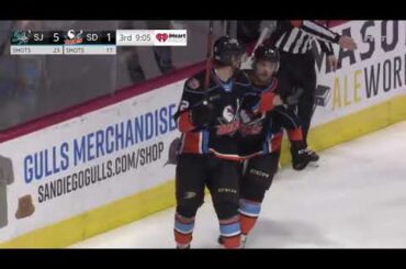 Recap: San Diego Gulls vs. San Jose Barracuda, 2.14