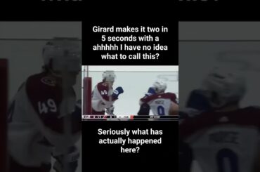 Samuel Girard makes it 2 goals in 5 seconds for Colorado! #nhlhighlights #avs #canes