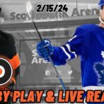 Philadelphia Flyers vs Toronto Maple Leafs Live Reaction | NHL Livestream | Flyers vs Maple Leafs