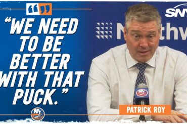 Patrick Roy on Islanders loss to the Kraken: 'We were our worst enemy' | SNY