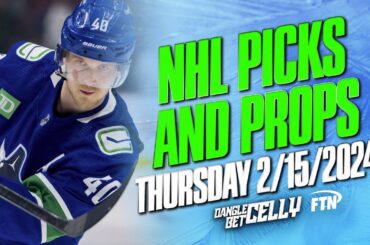 FREE NHL Picks Today! | NHL Predictions | NHL Props | Anytime Goals | NHL Picks 2/15/24
