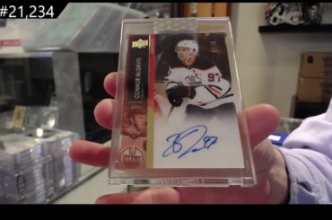 MCDAVID! 2021-22 & 2022-23 Upper Deck Clear Cut Hockey 30 Box Case Break - CNC GB #21,234