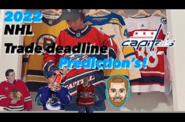 NHL trade deadline prediction’s!
