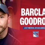 NYR Practice: Barclay Goodrow Media Availability | Feb. 17, 2024