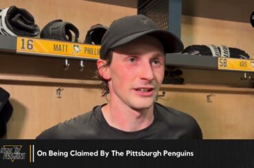 Matthew Phillips On Joining The Pittsburgh Penguins