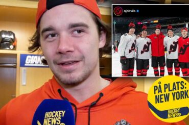 Holtz om hockeyfesten på MetLife: "Det var så passionen byggdes upp"