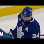 Maple Leafs' Auston Matthews Opens Scoring With Their First Shot Of Game