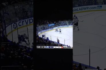 Mikey Anderson's Hit On Nick Perbix  #nhl #hockey #lakings #lightning