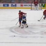 Joel Armia hits Torey Krug in the face with a stick and gets 2 minutes