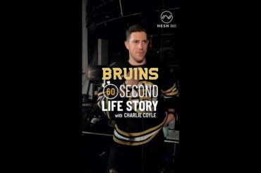 Charlie Coyle: Bruins 60 Second Life Story Challenge