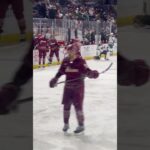Clayton Keller warmup up routine vs Minnesota Wild