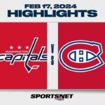 NHL Highlights | Capitals vs. Canadiens - February 17, 2024