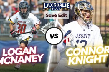 Double OT Game Winner! Logan McNaney (Maryland) Vs. Connor Knight (Richmond) - Goalie Save Edit