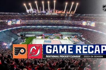 2024 Stadium Series | Flyers vs. Devils 2/17 | NHL Highlights 2024