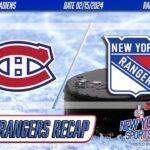 Chris Kreider’s hat trick pushes New York Rangers past Montréal Canadiens for 6th straight win