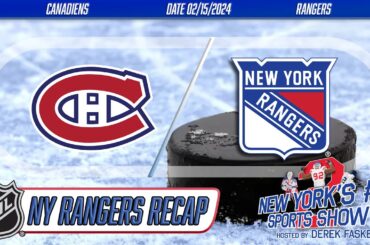 Chris Kreider’s hat trick pushes New York Rangers past Montréal Canadiens for 6th straight win