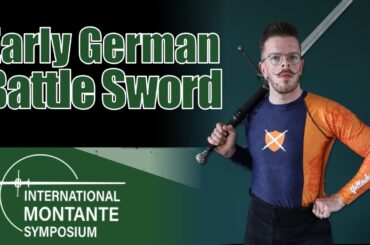 Schlachtschwert - Oskar ter Mors - International Montante Symposium 2023