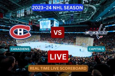 Montreal Canadiens Vs Washington Capitals LIVE Score UPDATE Today Hockey NHL Season Feb 17 2024