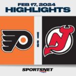 NHL Stadium Series Highlights | Flyers vs. Devils - February 17, 2024
