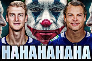 YOU'VE GOTTA BE KIDDING ME… TYLER MYERS & NOAH JUULSEN (Vancouver Canucks VS Winnipeg Jets)