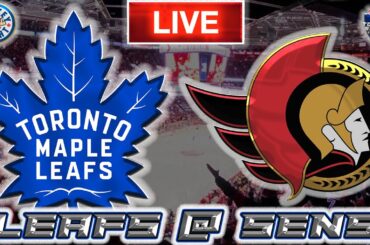 Toronto Maple Leafs vs Ottawa Senators LIVE Stream Game Audio  | NHL LIVE Stream Gamecast & Chat