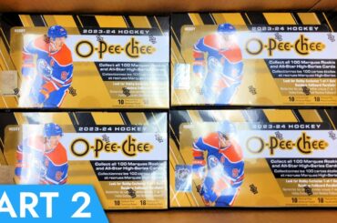 2023-24 O-Pee-Chee (OPC) Hobby Case Break Part 2