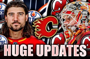 HUGE FLAMES UPDATES: JACOB MARKSTROM TRADE IS COMING SOON + OILERS PUSHING HARD FOR CHRIS TANEV