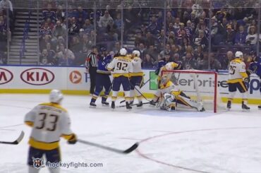 Scott Hartnell vs Robert Bortuzzo Dec 27, 2017