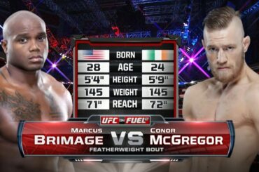 UFC Debut: Conor McGregor vs Marcus Brimage | Free Fight