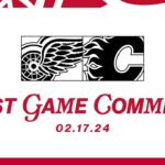 Dylan Larkin, James Reimer, Derek Lalonde Post Game | 2/17 CGY