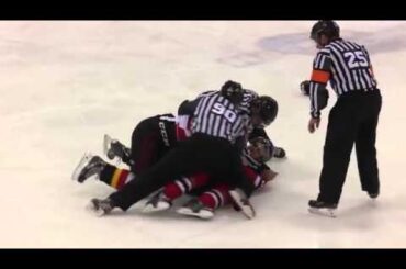 Ryan Graves vs Jeremy Gregoire Jan 7, 2015