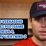 Carter Verhaeghe, Panthers Postgame: Florida 9, Tampa Bay Lightning 2