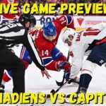 Saturday Hockey Talk Habs vs Caps Game #55 Preview 02/17/24