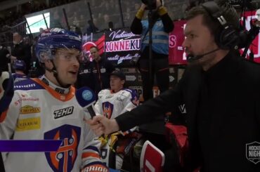 Petri Kontiola ja Anton Levtchi rakentelivat upean osuman, sitten tuli parranpärinää