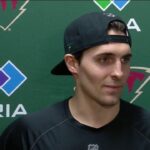 Vinni Lettieri spoke after the win over Arizona