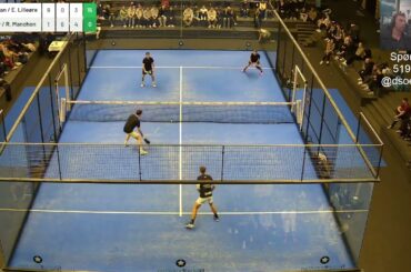 Fantastic Rally From The Final - Ricard Manchon & Oscar Sebber vs Emil Lilleøre & Alex Loughlan