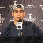 Keeping Legs Ready With Limited Ice Time A Challenge For Andreas Athanasiou
