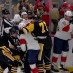 Puljujarvi gets some chaos going with Tkachuk at the end of the period / 14.02.2024