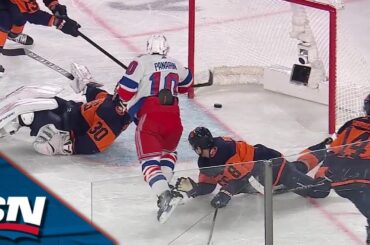 Rangers' Artemi Panarin Scores WILD OT Winner On Dislodged Net To Cap Comeback