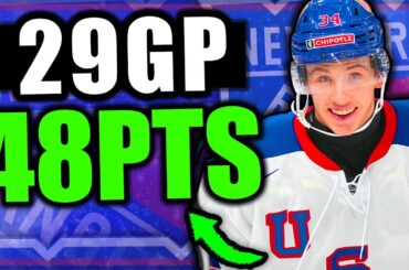 GABE PERREAULT IS LOOKING LIKE A DRAFT STEAL… (2023 NHL Draft New York Rangers Prospects)