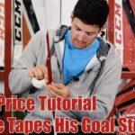 Carey Price shows how he tapes his Goal Stick - 2017 edition