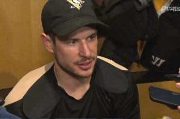 Sidney Crosby PostGame Interview | Pittsburgh Penguins vs Los Angeles Kings