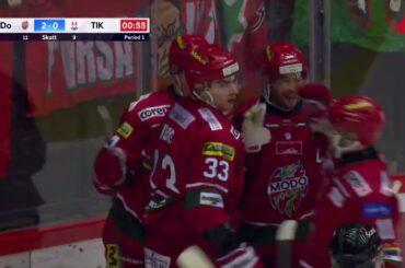 Kristiāns Rubīns Goal vs Timra IK 17.02.2024 | SHL