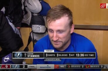 Steven Stamkos PostGame Interview | Tampa Bay Lightning vs Florida Panthers